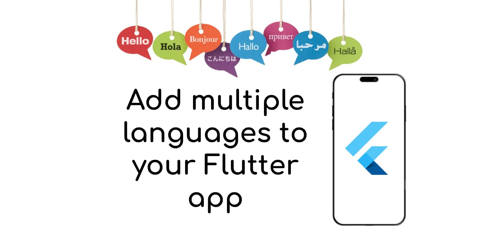 Add multiple languages to your Flutter app